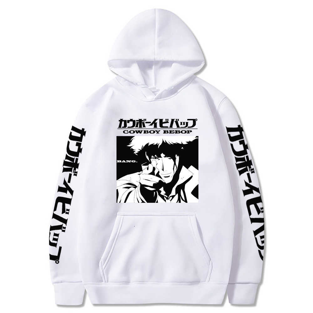 Men's Hoodies Sweatshirts Anime Gift Cowboy Bebop Hoodie Cozy Tops Sweatsuit Sudadera Felpa Moletom G221008