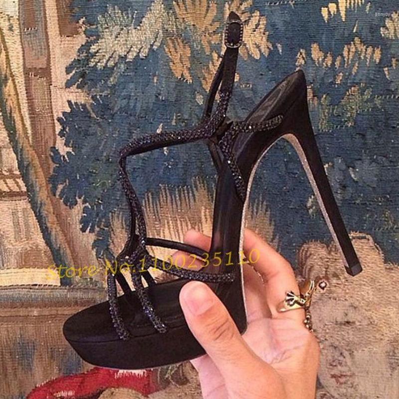 Sandals Sexy Crystal Strap Platform Women Summer Fashion Luxury Open Toe Ankle Comfy High Heels Gladiator, Black
Sandals Sexy Crystal Strap Platform Women Summer Fashion Luxury Open Toe Ankle Comfy High Heels Gladiator, Black
