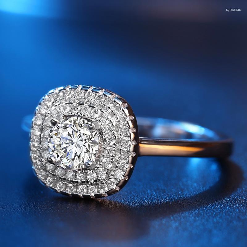 Cluster Rings Moissanite Silver Ring Women 1ct D Color Vvs1 Women's Jewelry Accessories 2022 Engagement Wedding 925 For
Cluster Rings Moissanite Silver Ring Women 1ct D Color Vvs1 Women's Jewelry Accessories 2022 Engagement Wedding 925 For