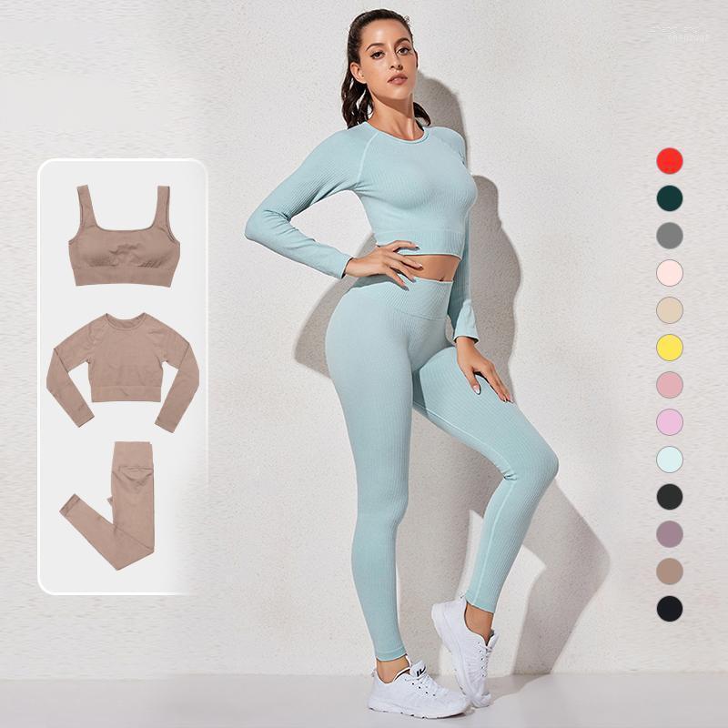Yoga Outfit 2/3 Pcs Sportswear Set Seamless Women's Gym Clothing Sport Workout Running Clothes Crop Top Long Sleeve Suit, 2pcs-s-green
Yoga Outfit 2/3 Pcs Sportswear Set Seamless Women's Gym Clothing Sport Workout Running Clothes Crop Top Long Sleeve Suit, 2pcs-s-green