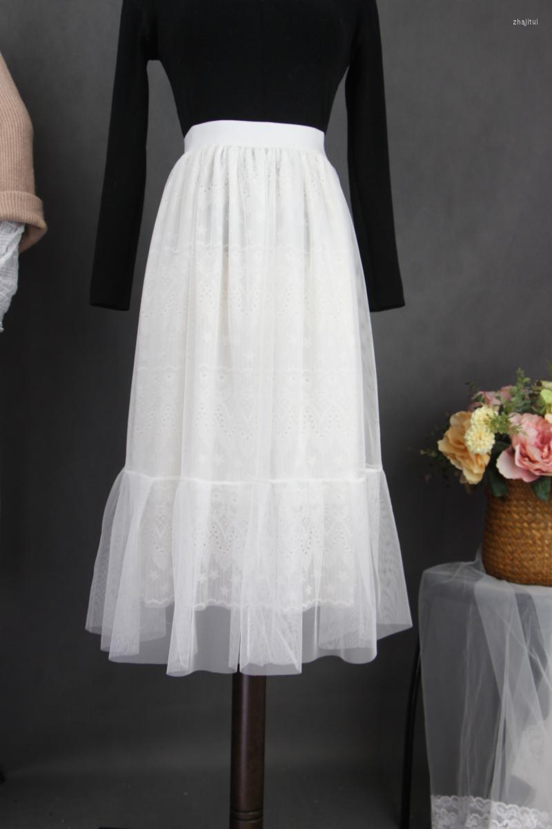 Women's Sleepwear Women's Early Spring Fairy Lady Lace Skirt Three Layers Mesh Lotus Underskirt Literary A Line Long Bottoming For, White
Women's Sleepwear Women's Early Spring Fairy Lady Lace Skirt Three Layers Mesh Lotus Underskirt Literary A Line Long Bottoming For, White