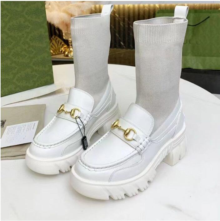 Women ankle boot casual loafers martin boots lug soles shoes luxury designer women horse-bit knitted stretch girl genuine leather thick bottom 35-40
Women ankle boot casual loafers martin boots lug soles shoes luxury designer women horse-bit knitted stretch girl genuine leather thick bottom 35-40