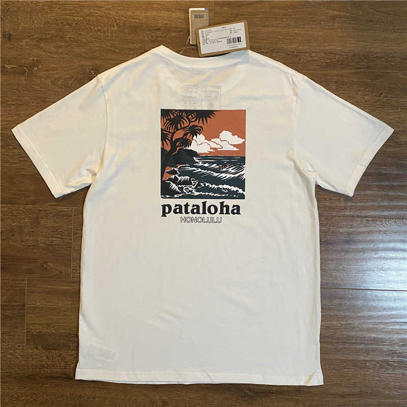 Patagonias Mens T-shirts Summit Designer Road Summer Outdoor Simple Versatile Relaxed Short Sleeve Tshirt Fashion, White
Patagonias Mens T-shirts Summit Designer Road Summer Outdoor Simple Versatile Relaxed Short Sleeve Tshirt Fashion, White