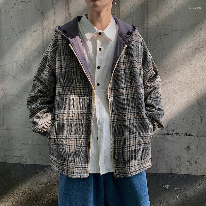 Men' Jackets Double Sided Coat Men' 2022 Autumn Clothes Korean Loose Fashion Brand Versatile Casual Hooded Lattice, Blue
Men' Jackets Double Sided Coat Men' 2022 Autumn Clothes Korean Loose Fashion Brand Versatile Casual Hooded Lattice, Blue