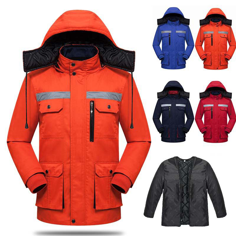 Winter Thicken Warm Jackets Working Clothing Jacketcoat Workshop Auto Repair Hooded Overcoat Wear-resistant Worker Uniform, Royal blue
Winter Thicken Warm Jackets Working Clothing Jacketcoat Workshop Auto Repair Hooded Overcoat Wear-resistant Worker Uniform, Royal blue