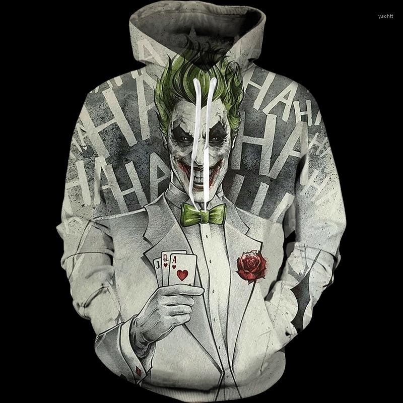 Men' Hoodies Funny 3d Clown Print Hooded Sweater Long Sleeve Men' Clothing Punk Streetwear Tops O Neck Loose Oversize Sweatshirts, Muf
Men' Hoodies Funny 3d Clown Print Hooded Sweater Long Sleeve Men' Clothing Punk Streetwear Tops O Neck Loose Oversize Sweatshirts, Muf