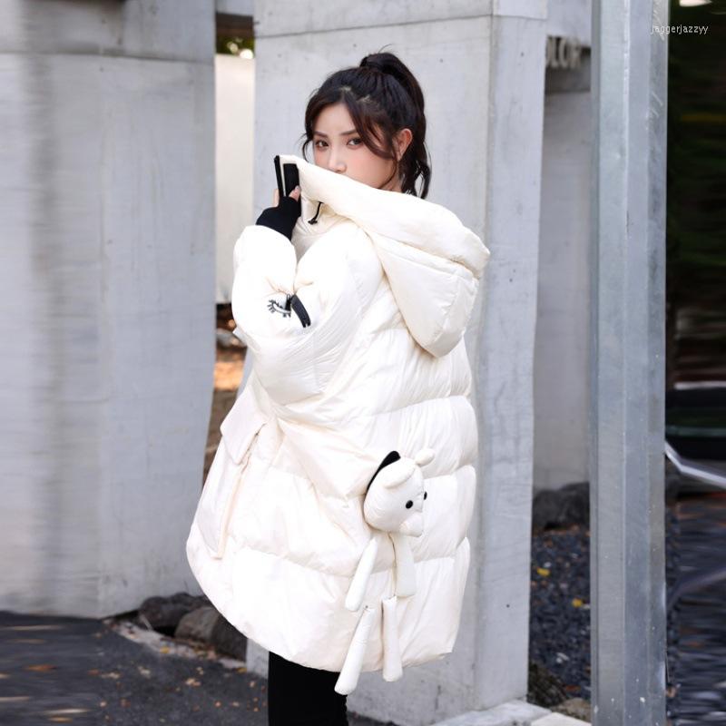 Women' Trench Coats Fashionable Padded Jacket Women Winter Clothes Loose Korean Version Of Solid Color Stand-up Collar Warm Cute, Beige
Women' Trench Coats Fashionable Padded Jacket Women Winter Clothes Loose Korean Version Of Solid Color Stand-up Collar Warm Cute, Beige