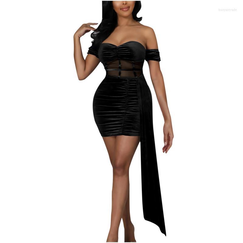 Casual Dresses Shouder Fashion The Out Hollow Long Off Women Tight Zipper Patchwork Strapless Dress Sexy Solid Women' DressCasual, Black
Casual Dresses Shouder Fashion The Out Hollow Long Off Women Tight Zipper Patchwork Strapless Dress Sexy Solid Women' DressCasual, Black