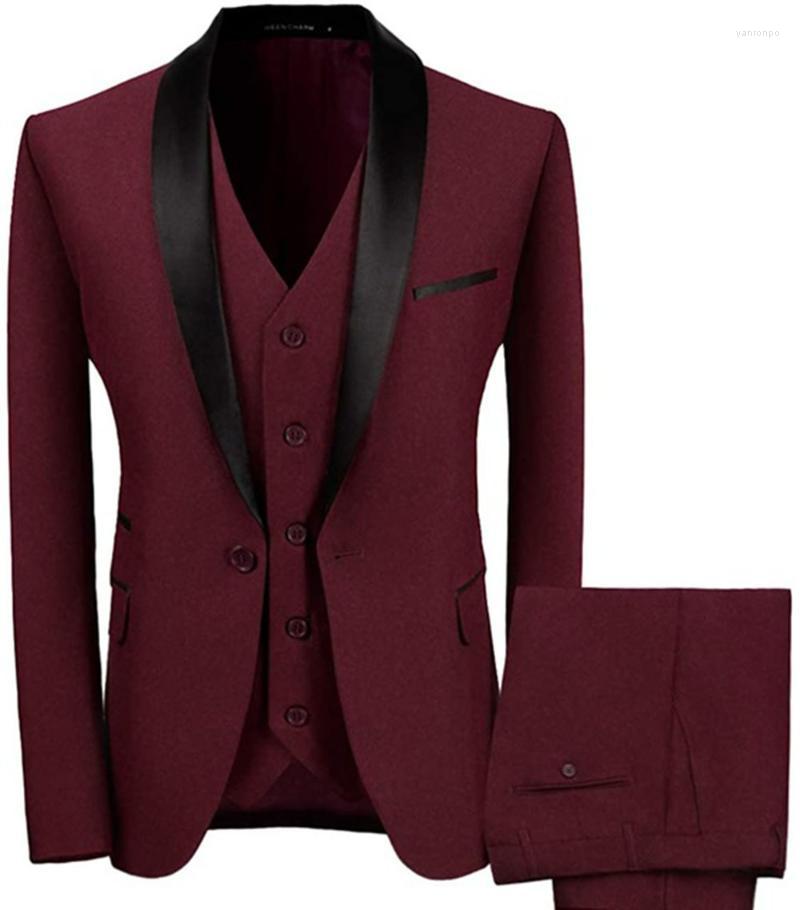 Men's Suits Men's & Blazers Burgundy Wedding Men Black Shawl Lapel Prom Slim Fit Tuxedo Groom Terno Masculino Jacket Pants Vest 3Pcs, Blue
Men's Suits Men's & Blazers Burgundy Wedding Men Black Shawl Lapel Prom Slim Fit Tuxedo Groom Terno Masculino Jacket Pants Vest 3Pcs, Blue