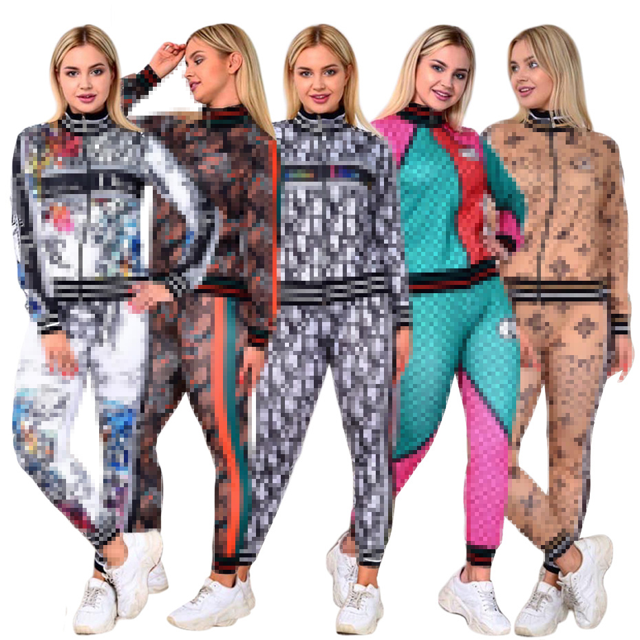2022 Autumn Winter Women Designer Tracksuits Jacket Long Sleeve Pants Two Piece Set Uniform Jogging Sport Suit Fashion Letter Print Baseball K495, Green
2022 Autumn Winter Women Designer Tracksuits Jacket Long Sleeve Pants Two Piece Set Uniform Jogging Sport Suit Fashion Letter Print Baseball K495, Green