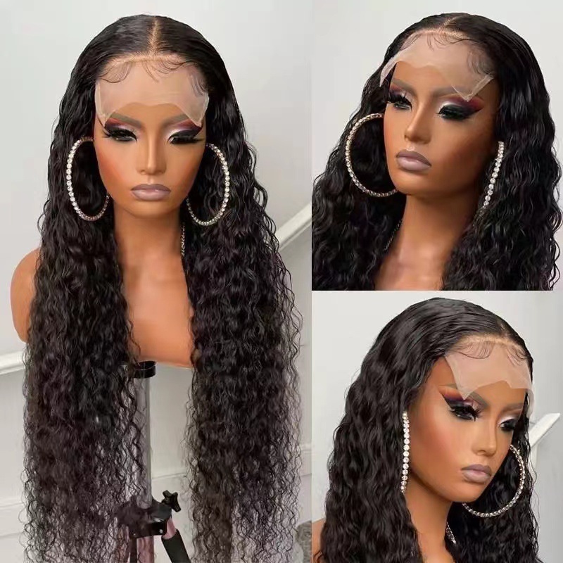 Curly Synthetic Hair Lace front Wigs Lacefront Perruques De Cheveux Humains Wig P067, Black
Curly Synthetic Hair Lace front Wigs Lacefront Perruques De Cheveux Humains Wig P067, Black