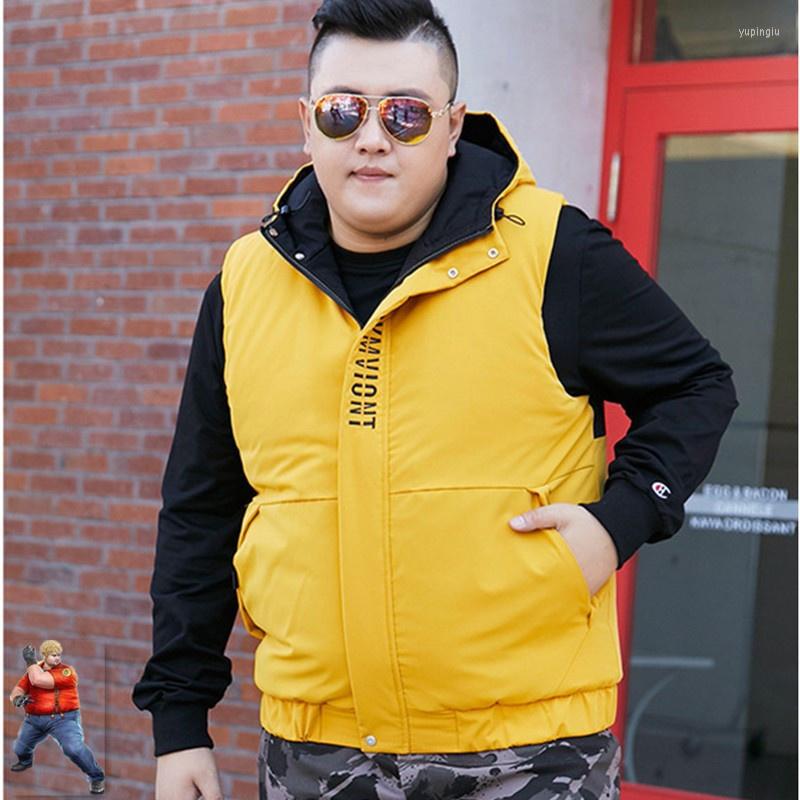 Men's Vests Thick Sleeveless Jacket Mens Hooded Plus Size Man Warm Autumn Winter 6XL 7XL 8XL 9XL Black Yellow Waistcoat Male Clothes, No.3 yellow
Men's Vests Thick Sleeveless Jacket Mens Hooded Plus Size Man Warm Autumn Winter 6XL 7XL 8XL 9XL Black Yellow Waistcoat Male Clothes, No.3 yellow