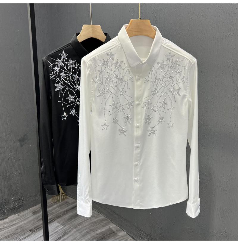 Men's Casual Shirts L09304 Fashion Men's 2022 Runway Luxury European Design Party Style Clothing, Black
Men's Casual Shirts L09304 Fashion Men's 2022 Runway Luxury European Design Party Style Clothing, Black
