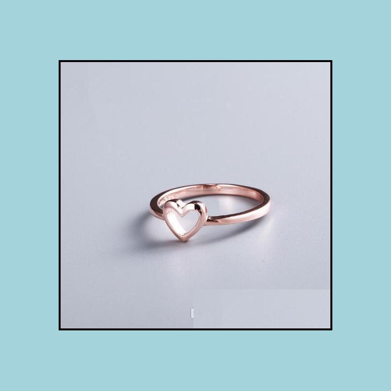 Band Rings Fashion Hollow Heart Finer Ring Alloy Rose Gold Sier Color Elegant Wedding Rings Nice Christmas Gift Simple Love Sexyhanz Dh21V
Band Rings Fashion Hollow Heart Finer Ring Alloy Rose Gold Sier Color Elegant Wedding Rings Nice Christmas Gift Simple Love Sexyhanz Dh21V