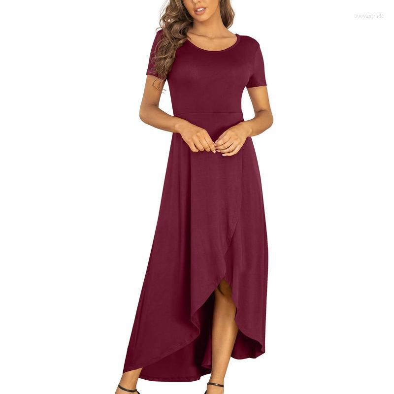Casual Dresses Black Ball Women Summer Long Dress Short Sleeve Flowy High Low Semi Formal For WomenCasual
Casual Dresses Black Ball Women Summer Long Dress Short Sleeve Flowy High Low Semi Formal For WomenCasual