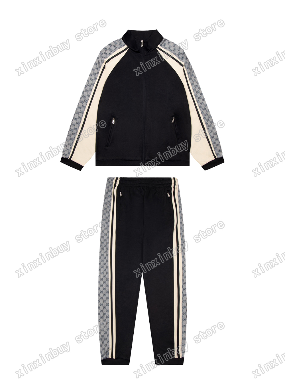 xinxinbuy Men designer Coat Jacket sets Print letter side webbing long sleeve women red black khaki blue XS-L, 02
xinxinbuy Men designer Coat Jacket sets Print letter side webbing long sleeve women red black khaki blue XS-L, 02