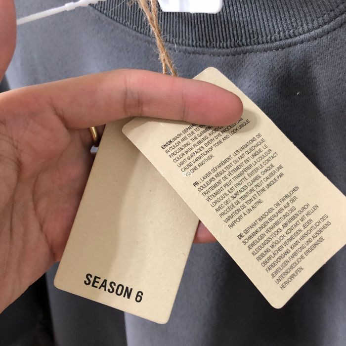 Men's Hoodies Sweatshirts Season 6 Men Women 1 1 High-Quality Calabasas heavy fabric Hoodie G221008