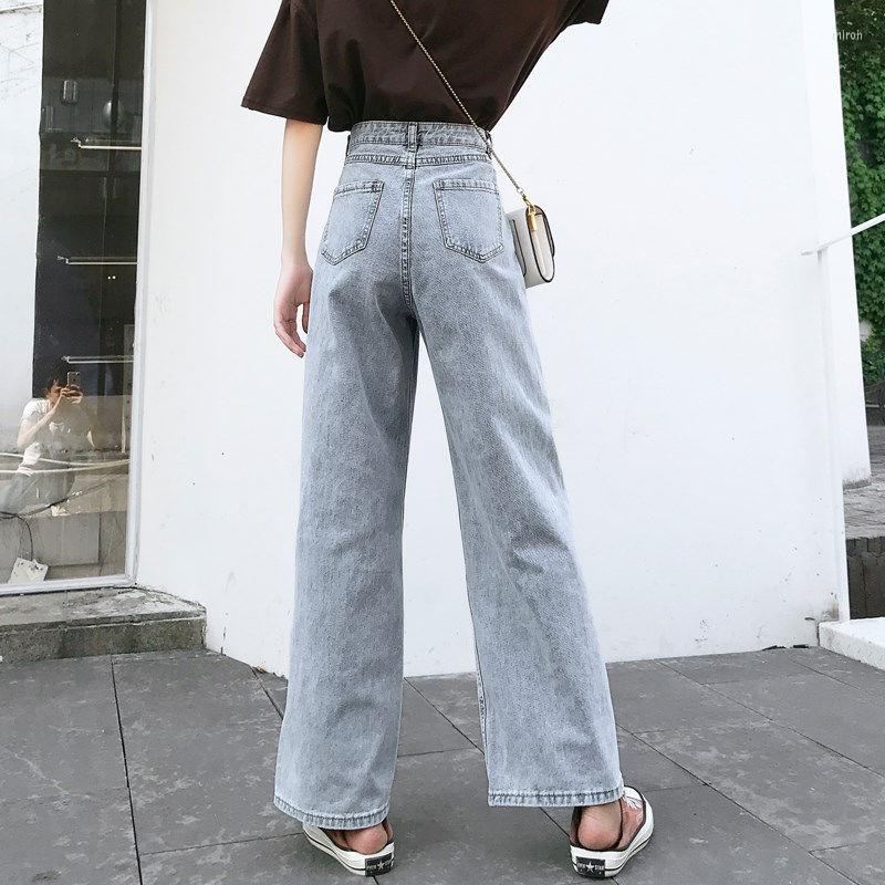 Women' Jeans Woman Pants Straight Mop Denim Trousers For Women Summer Thin Loose High Waist Pantalones Vaqueros Mujer, Blue
Women' Jeans Woman Pants Straight Mop Denim Trousers For Women Summer Thin Loose High Waist Pantalones Vaqueros Mujer, Blue