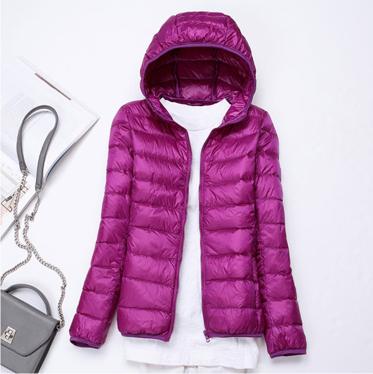 Women' Down & Parkas Ultra Lightweight Long-Sleeve Water-Resistant Puffer Jacket Duck Down Coat Female Windbreaker Jackets Winter With Hoodies, 10
Women' Down & Parkas Ultra Lightweight Long-Sleeve Water-Resistant Puffer Jacket Duck Down Coat Female Windbreaker Jackets Winter With Hoodies, 10