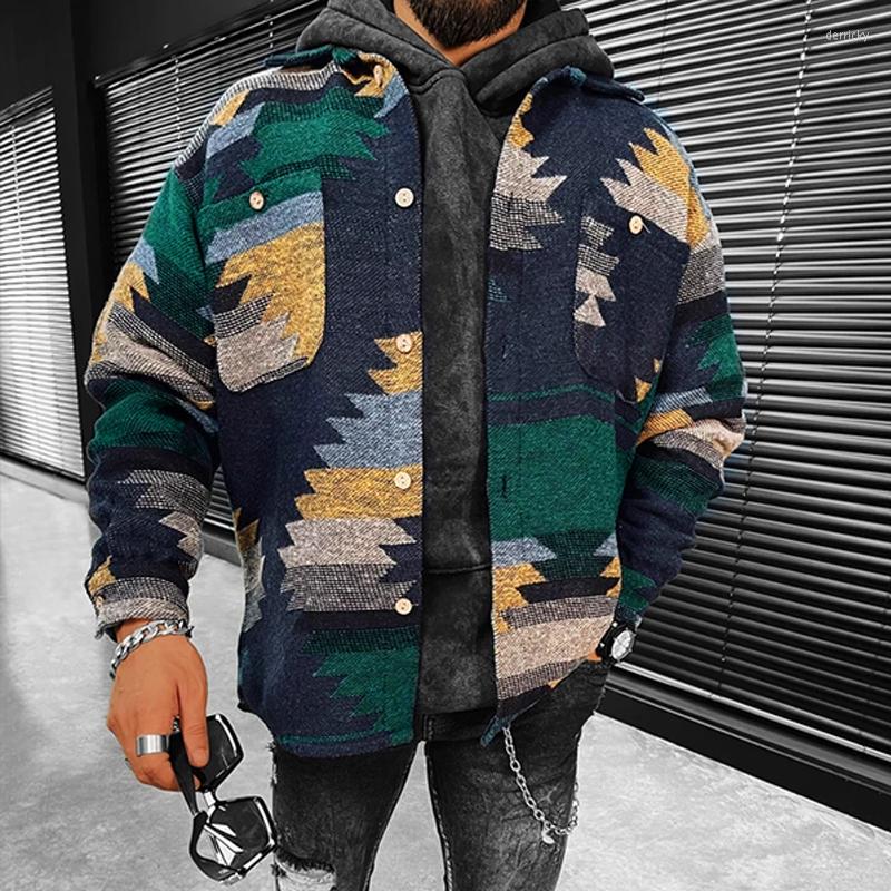 Men's Jackets Fashion Printed Buttoned Men Casual Loose Turn-down Collar Coats Vintage Pattern Outerwear 2022 Fall Mens Streetwear, 04 print
Men's Jackets Fashion Printed Buttoned Men Casual Loose Turn-down Collar Coats Vintage Pattern Outerwear 2022 Fall Mens Streetwear, 04 print