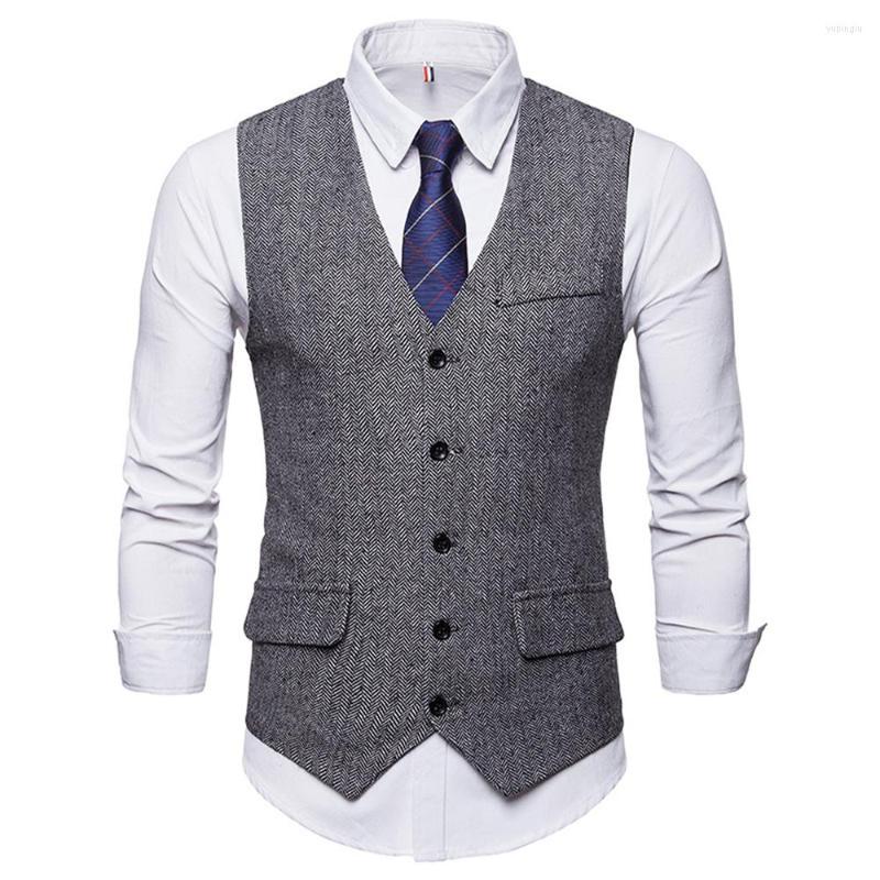 Men' Vests Douhoow Men Blazer Vest Single-breasted Solid Colour Suit V-Neck Sleeveless Business For Gentlemen Waistcoat, Black
Men' Vests Douhoow Men Blazer Vest Single-breasted Solid Colour Suit V-Neck Sleeveless Business For Gentlemen Waistcoat, Black