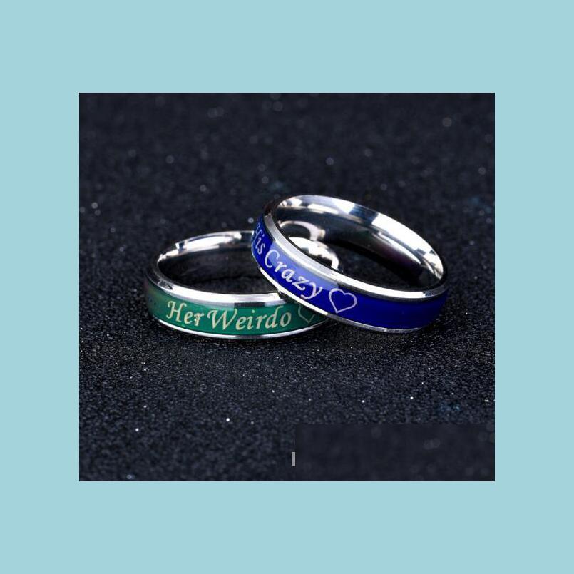 Band Rings Temperature Feeling Emotion Changing Finger Ring For Men Women Colorf Wedding His Crazy Her Weirdo Couple Rings D Vipjewel Dhnkm
Band Rings Temperature Feeling Emotion Changing Finger Ring For Men Women Colorf Wedding His Crazy Her Weirdo Couple Rings D Vipjewel Dhnkm