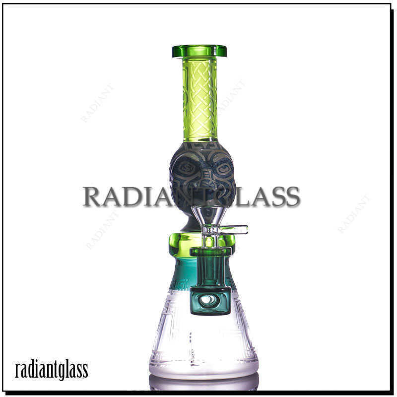 9.3 inches Hookahs New Thick Glass Beaker Bong Carved Stonehead with Showerhead Perc Smoking Water Pipe Shisha Dab Rig Novelty Bongs
9.3 inches Hookahs New Thick Glass Beaker Bong Carved Stonehead with Showerhead Perc Smoking Water Pipe Shisha Dab Rig Novelty Bongs