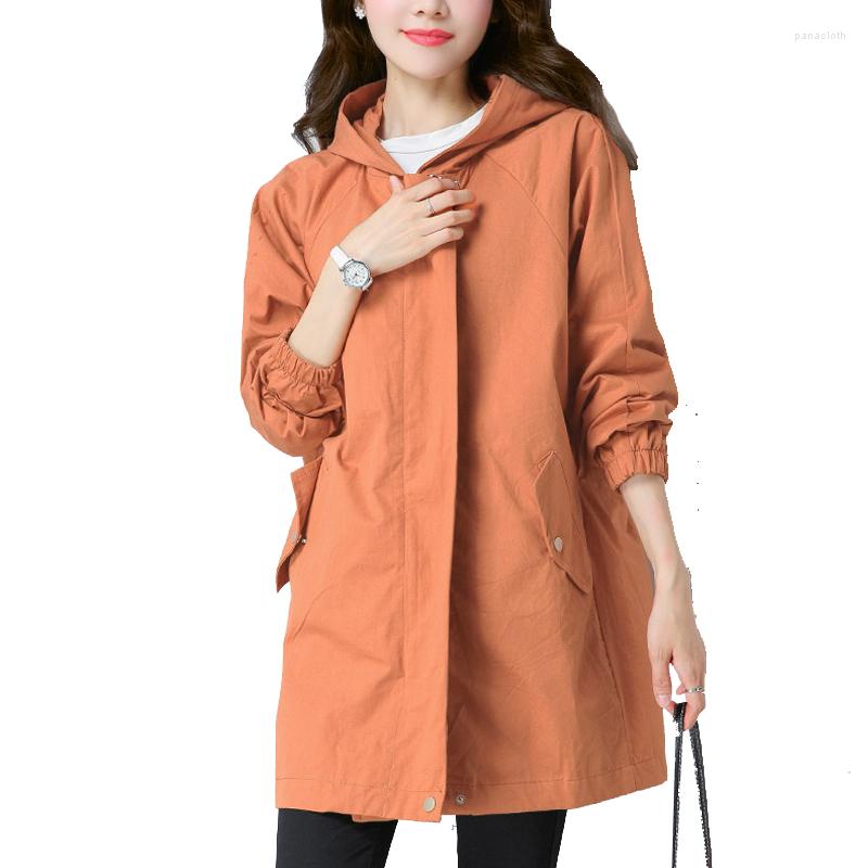 Women's Trench Coats Brand Windbreaker Female Medium Long 2022 Spring And Autumn Women's Coat Loose Casual Wild Small Hooded Jacket, Gray
Women's Trench Coats Brand Windbreaker Female Medium Long 2022 Spring And Autumn Women's Coat Loose Casual Wild Small Hooded Jacket, Gray