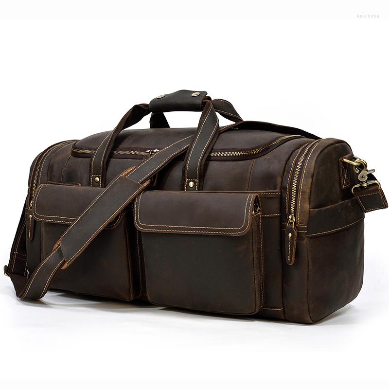 Duffel Bags Sbirds Est Design Genuine Leather Duffle Real Cowskin Men Travel Bag Large Capaicity Weekender Vintage Fashion, Black m 45cm
Duffel Bags Sbirds Est Design Genuine Leather Duffle Real Cowskin Men Travel Bag Large Capaicity Weekender Vintage Fashion, Black m 45cm