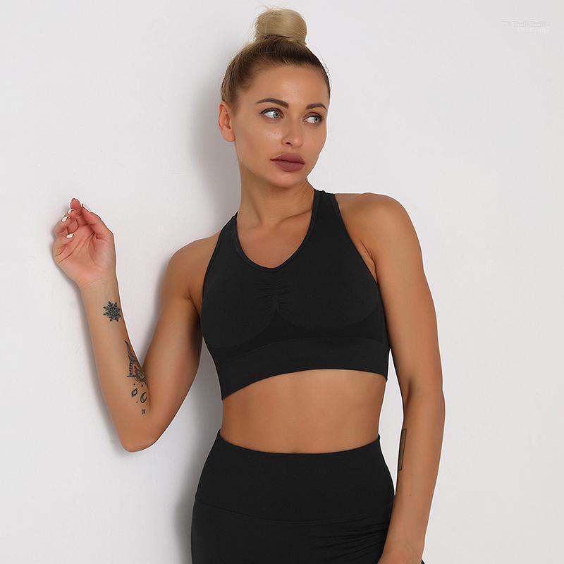 Yoga Outfit 2022 Sports Bra Training Solid Seamless Fitness Gym Crop Tops High Impact Support Workout Underwear Breathable Sportswear, Yg198gy
Yoga Outfit 2022 Sports Bra Training Solid Seamless Fitness Gym Crop Tops High Impact Support Workout Underwear Breathable Sportswear, Yg198gy