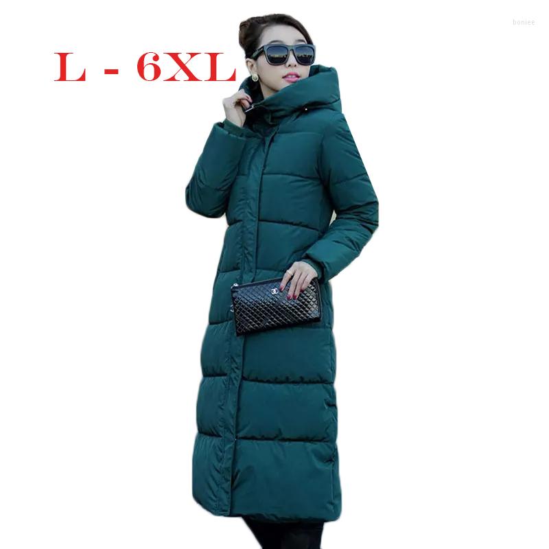 Women's Trench Coats -6XL Women Hooded Cotton Padded Thick Loose Long Winter Coat Elegant Warm Large Size Parka Fashion Jacket Women's, Black
Women's Trench Coats -6XL Women Hooded Cotton Padded Thick Loose Long Winter Coat Elegant Warm Large Size Parka Fashion Jacket Women's, Black