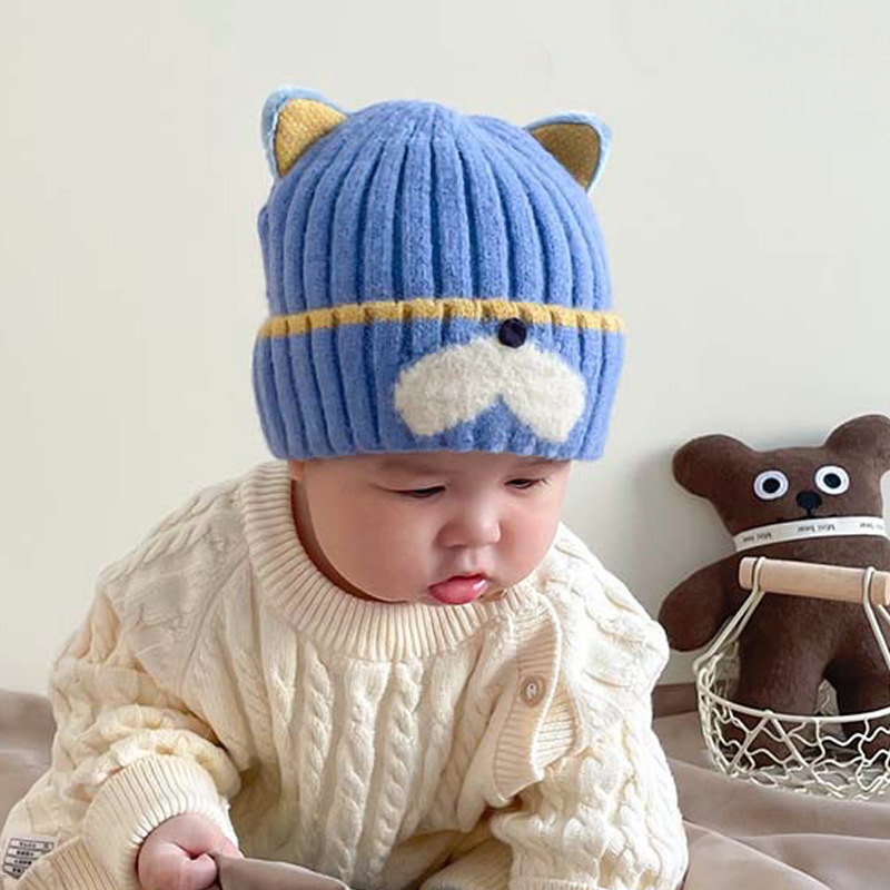 M521 Autumn Winter Infant Baby Kids Knitted Hat Cartoon Cute Dog Ear Caps Children Skull Beanies Thick Warm Hats Fit 5M-2Y, Yellow
M521 Autumn Winter Infant Baby Kids Knitted Hat Cartoon Cute Dog Ear Caps Children Skull Beanies Thick Warm Hats Fit 5M-2Y, Yellow