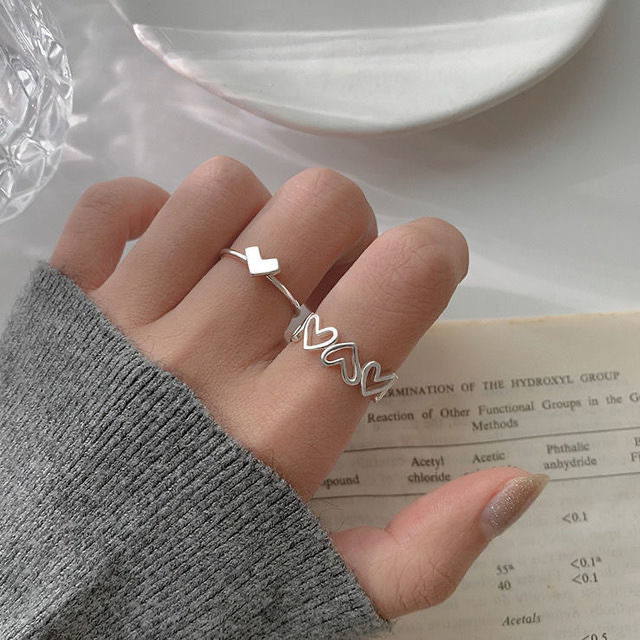 Silver Color Couple Rings Set Heart Butterfly Shaped Women's Ring Fashion Love Jewelry for Women Girls Gift Punk Alloy Ring
Silver Color Couple Rings Set Heart Butterfly Shaped Women's Ring Fashion Love Jewelry for Women Girls Gift Punk Alloy Ring