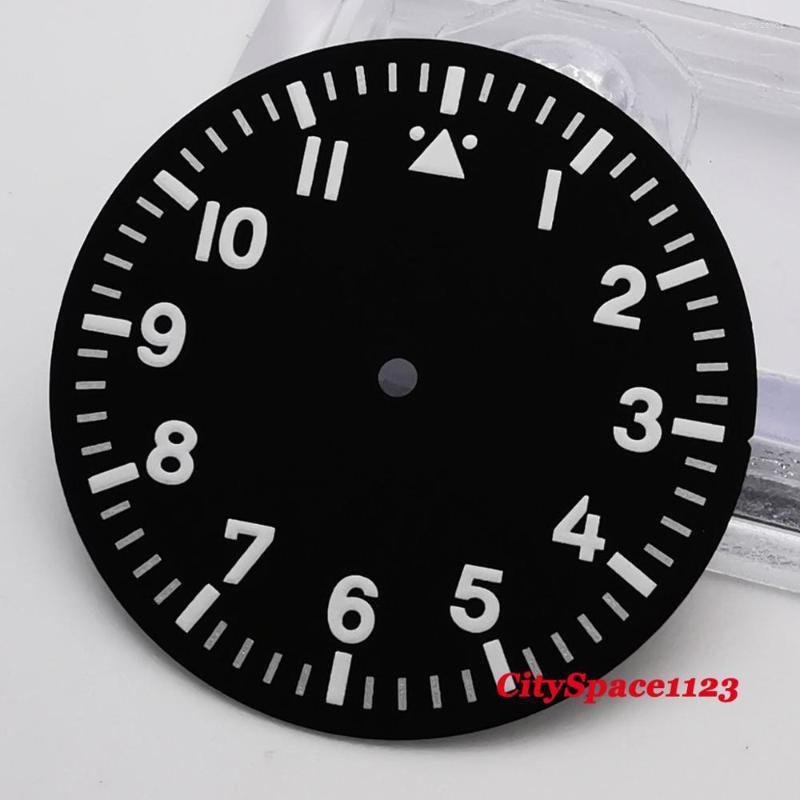 Watch Repair Kits 35.5mm Luminous Black Sterile Parts Dial Fit Miyota 8215 8205 ST1612 Movement
Watch Repair Kits 35.5mm Luminous Black Sterile Parts Dial Fit Miyota 8215 8205 ST1612 Movement