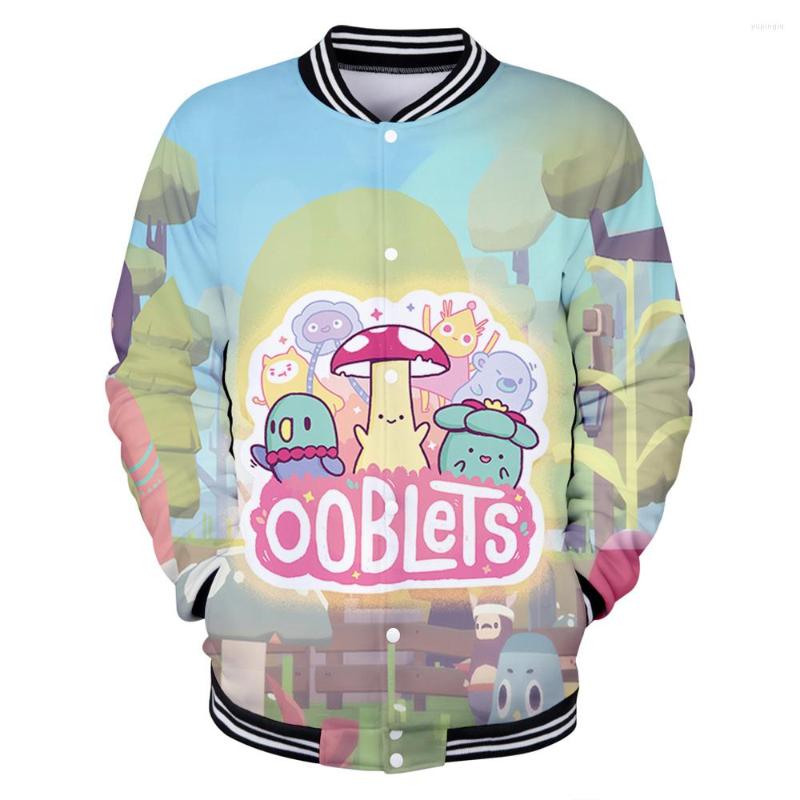 Men's Jackets Ooblets Baseball Jacket Women/Men Fashion Long Sleeve 3D Prints Streetwear Clothes, Picture shown
Men's Jackets Ooblets Baseball Jacket Women/Men Fashion Long Sleeve 3D Prints Streetwear Clothes, Picture shown
