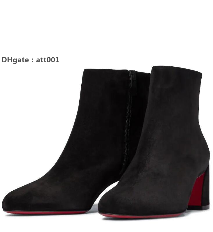 Red-Bottoms shoes Christians Women Ankle Boot Black Genuine leather red Turela 55 suede ankles boots Luxury designer shoes reds sole s YtP
Red-Bottoms shoes Christians Women Ankle Boot Black Genuine leather red Turela 55 suede ankles boots Luxury designer shoes reds sole s YtP