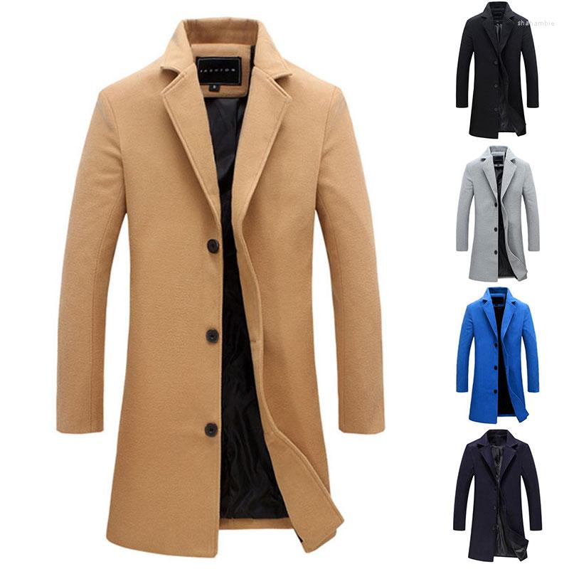 Men's Trench Coats 2022 Fashion Men Wool Blends Mens Casual Business Coat Leisure Overcoat Long Sleeve Solid Color Stylish Formal, Black
Men's Trench Coats 2022 Fashion Men Wool Blends Mens Casual Business Coat Leisure Overcoat Long Sleeve Solid Color Stylish Formal, Black