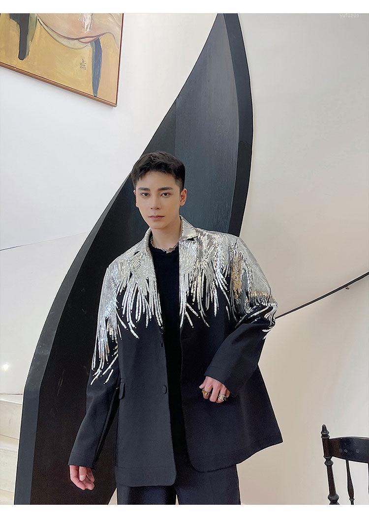 Men's Suits Vb945 Fashion Men's Coats & Jackets 2022 Runway Luxury European Design Party Style Clothing, Black
Men's Suits Vb945 Fashion Men's Coats & Jackets 2022 Runway Luxury European Design Party Style Clothing, Black