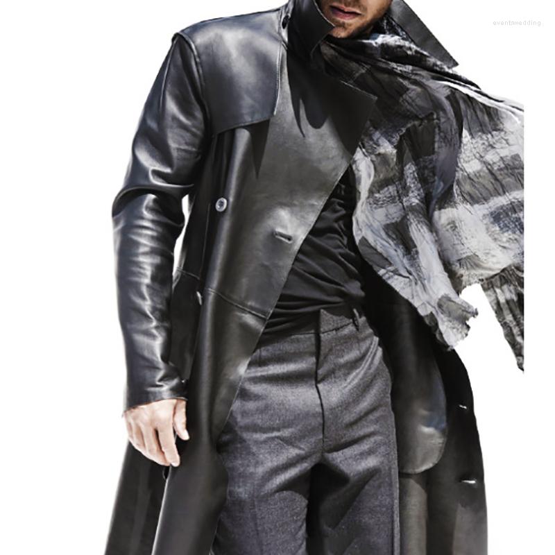 Men's Trench Coats Vintage Motor Leather Overcoats Men 2022 Autumn Winter Fashion Solid PU Mens Streetwear Casual Lapel Button-up, 08 khaki
Men's Trench Coats Vintage Motor Leather Overcoats Men 2022 Autumn Winter Fashion Solid PU Mens Streetwear Casual Lapel Button-up, 08 khaki