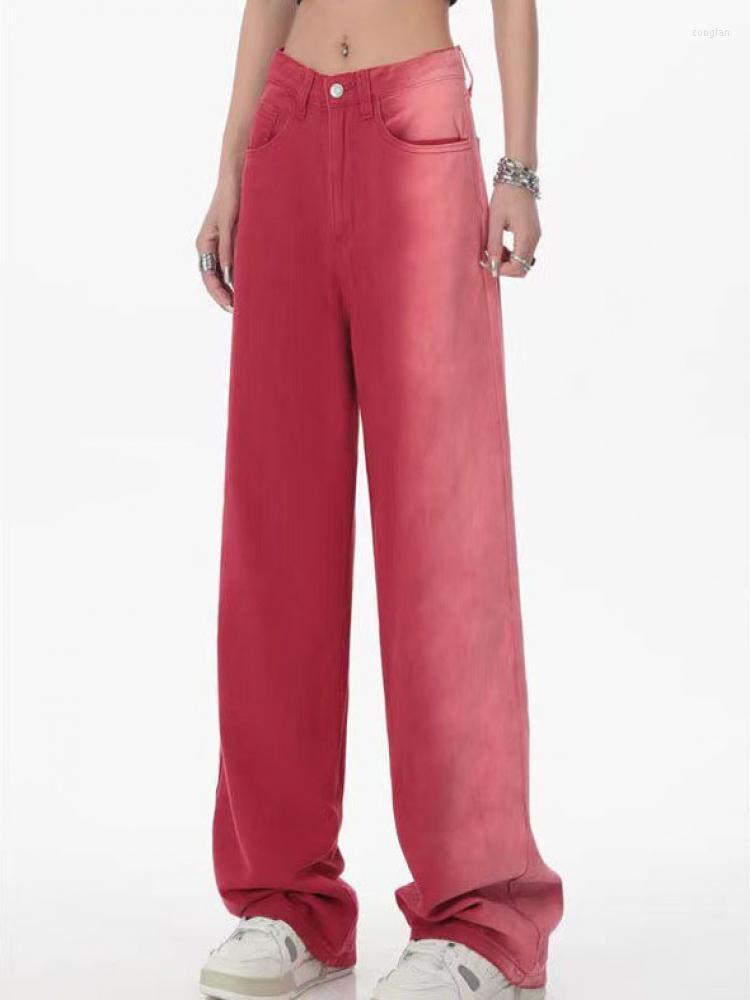 Women' Jeans High Waisted Red Pants For Women Fairycore Women' Baggy Y2K Jean Fashion Design Loose Denim Summer Trousers Streetwear
Women' Jeans High Waisted Red Pants For Women Fairycore Women' Baggy Y2K Jean Fashion Design Loose Denim Summer Trousers Streetwear