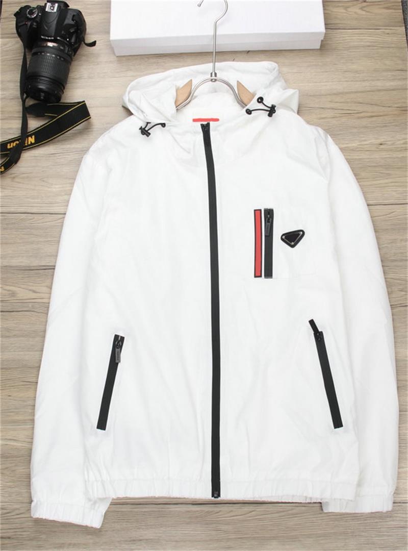 2022 Fashion designer Mens Jacket Goo d Spring Autumn Outwear Windbreaker Zipper clothes Jackets Coat Outside can Sport Size -3XL Men's Clothing 059, White
2022 Fashion designer Mens Jacket Goo d Spring Autumn Outwear Windbreaker Zipper clothes Jackets Coat Outside can Sport Size -3XL Men's Clothing 059, White