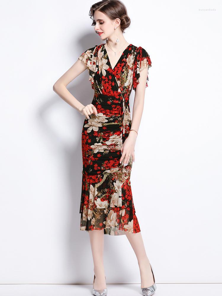 Party Dresses Women Summer Fashion Casual Elegant Floral Mesh Dress Female Festa High Quality Long Wedding Robe Vintage VestidosParty, Red
Party Dresses Women Summer Fashion Casual Elegant Floral Mesh Dress Female Festa High Quality Long Wedding Robe Vintage VestidosParty, Red