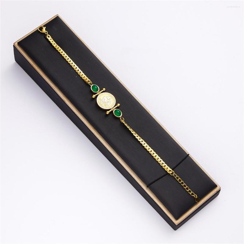 Charm Bracelets LUIZADA 2022 May Selling Accessories Wedding Jewelry For Women Portrait Coin Stainless Steel With Bracelet
Charm Bracelets LUIZADA 2022 May Selling Accessories Wedding Jewelry For Women Portrait Coin Stainless Steel With Bracelet