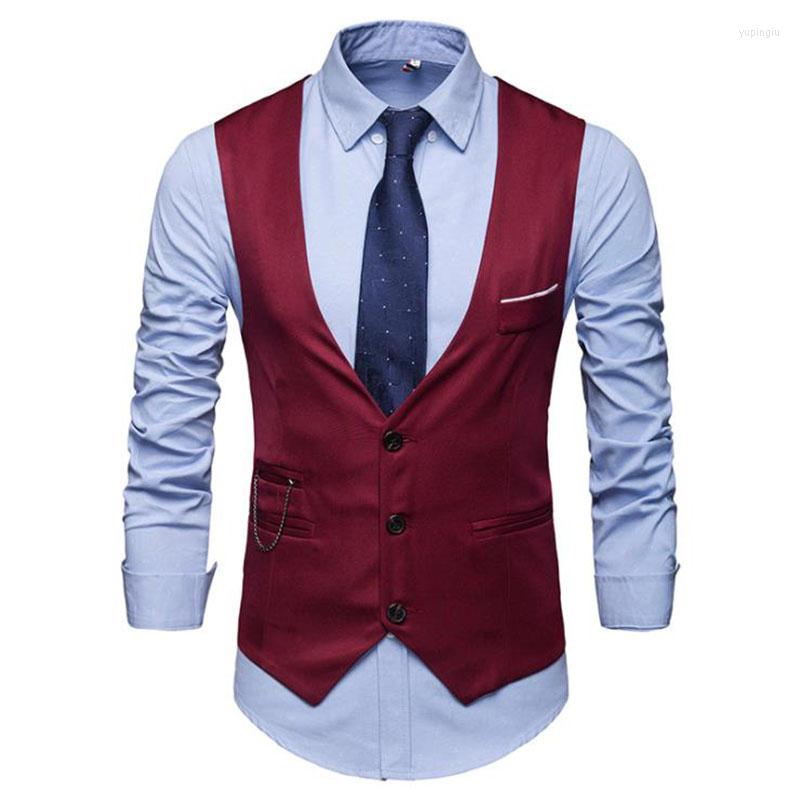 Men's Vests 2022 Fashion Mens Suit Vest Dress For Men Slim Fit Male Waistcoat Gilet Homme Sleeveless Formal Business Casual Jacket, Gray
Men's Vests 2022 Fashion Mens Suit Vest Dress For Men Slim Fit Male Waistcoat Gilet Homme Sleeveless Formal Business Casual Jacket, Gray
