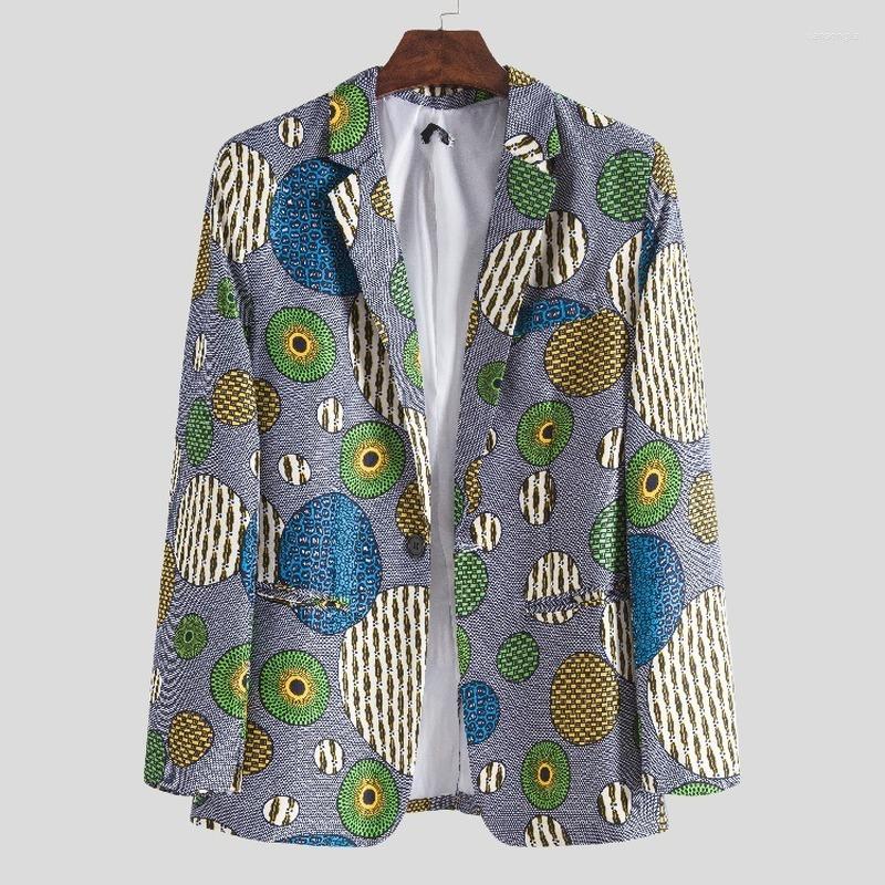 Men's Suits PARKLEES Ethnic Style Mens Printed Casual One Button Suit Jacket Blazer Coat Vintage Long Sleeve Slim Fit Blazers Men Outerwear, Xf203
Men's Suits PARKLEES Ethnic Style Mens Printed Casual One Button Suit Jacket Blazer Coat Vintage Long Sleeve Slim Fit Blazers Men Outerwear, Xf203