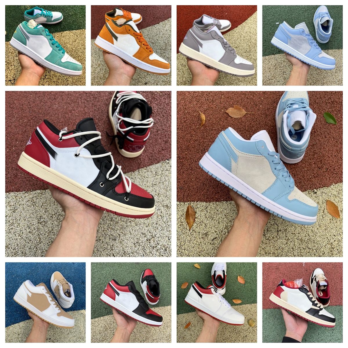 2022 Jumpman 1 Low Basketball Shoes Taxi Vintage Grey Mocha 1s Sneakers Crater Black Bred Toe Panda Team Red Football Grey Aluminum Mens Trainers Outdoor Walking, Bubble package bag
2022 Jumpman 1 Low Basketball Shoes Taxi Vintage Grey Mocha 1s Sneakers Crater Black Bred Toe Panda Team Red Football Grey Aluminum Mens Trainers Outdoor Walking, Bubble package bag