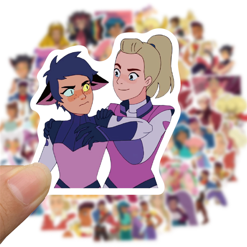 50Pcs She-Ra and The Princesses of Power sticker cartoon movie Graffiti Stickers for DIY Luggage Laptop Skateboard Motorcycle Bicycle Stickers