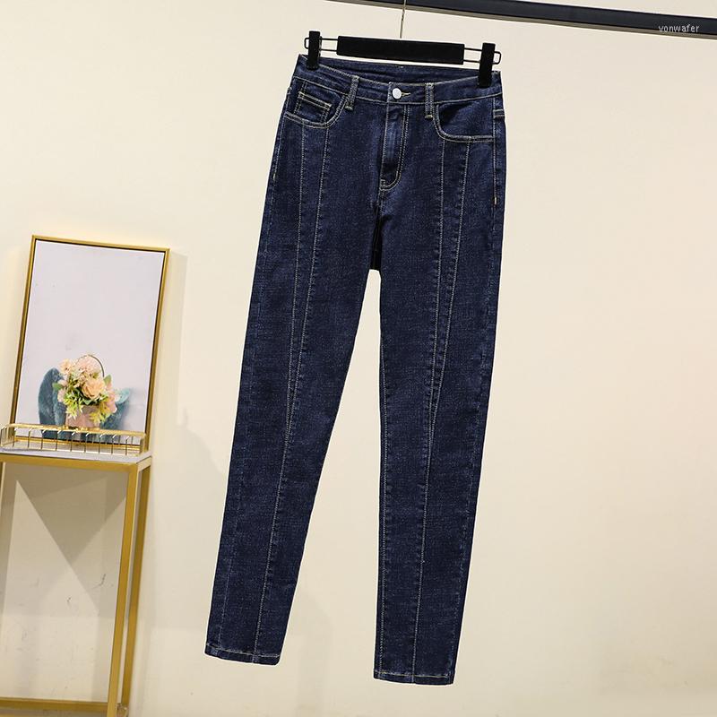 Women's Jeans Fashion Long Woman High Waist Elasticity Slim Softener Splice Little Feet Denim Pencil Pants Tide Femme Top G850, Blue
Women's Jeans Fashion Long Woman High Waist Elasticity Slim Softener Splice Little Feet Denim Pencil Pants Tide Femme Top G850, Blue