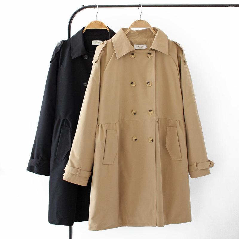 Women's Trench Coats Spring Women's Long Coat Femme Double Breasted Sleeve Windbreaker Female Vintage Outerwear Casaco Feminino Lady, Black
Women's Trench Coats Spring Women's Long Coat Femme Double Breasted Sleeve Windbreaker Female Vintage Outerwear Casaco Feminino Lady, Black