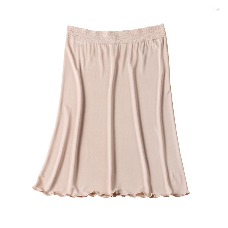 Women's Sleepwear Women's Women Loose Large Silk Bottomed Skirt Petticoat Half Anti Light Safety Smooth Breathable, Color3
Women's Sleepwear Women's Women Loose Large Silk Bottomed Skirt Petticoat Half Anti Light Safety Smooth Breathable, Color3